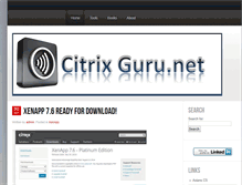Tablet Screenshot of citrixguru.net